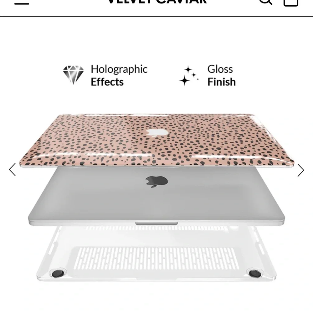 Velvet Caviar MacBook Case